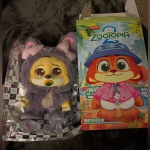 MINISO Zootopia 2  Plush open Blind Box - 100% Authentic- Finnick